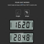 Mini Multi-angle Flip Strong Magnetic Adsorption Angle Ruler Digital Display Inclinometer, Adsorption Angle Ruler