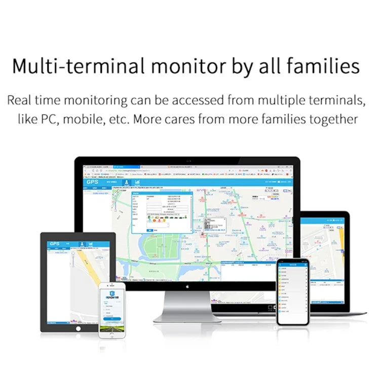 REACHFAR RF-V45-B Mini Touch Screen GPS Smart Tracker Pendant, Support SOS / Camera / Health Management / 4G LTE, For North America / South America / Australia, RF-V45-B Touch Screen