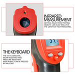 Wintact WT320 -50 Degree C~380 Degree C Handheld Portable Outdoor Non-contact Digital Infrared Thermometer, WT320