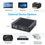 K660G4 Windows and Linux System Mini PC, Intel Celeron Processor N2840 Quad-Core 2M Cache,1.83GHz, up to 2.25GHz, 8GB RAM + 128GB SSD, US Plug, 8GB+128GB AU Plug, 8GB+128GB EU Plug, 8GB+128GB UK Plug, 8GB+128GB US Plug