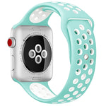 For Apple Watch Ultra 49mm&Watch Ultra 2 49mm / Series 10 46mm / 9&8&7 45mm / SE 3&SE 2&6&SE&5&4 44mm / 3&2&1 42mm Fashionable Classical Silicone Sport Watch Band(Grey Yellow), WA1231A, WA1231B, WA1231BG, WA1231BH, WA1231BL, WA1231BM, WA1231BR, WA1231B...