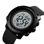 SKMEI 1426 Multifunctional Outdoor Fashion Noctilucent Waterproof White Machine Rubber Ring Digital Watch, White Machine Rubber Ring, 1426 White Machine Rubber Ring