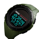 SKMEI 1405 Fashion Solar Power Outdoor Sports Watch Multifunctional 50m Waterproof Men Digital Watch