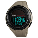 SKMEI 1405 Fashion Solar Power Outdoor Sports Watch Multifunctional 50m Waterproof Men Digital Watch
