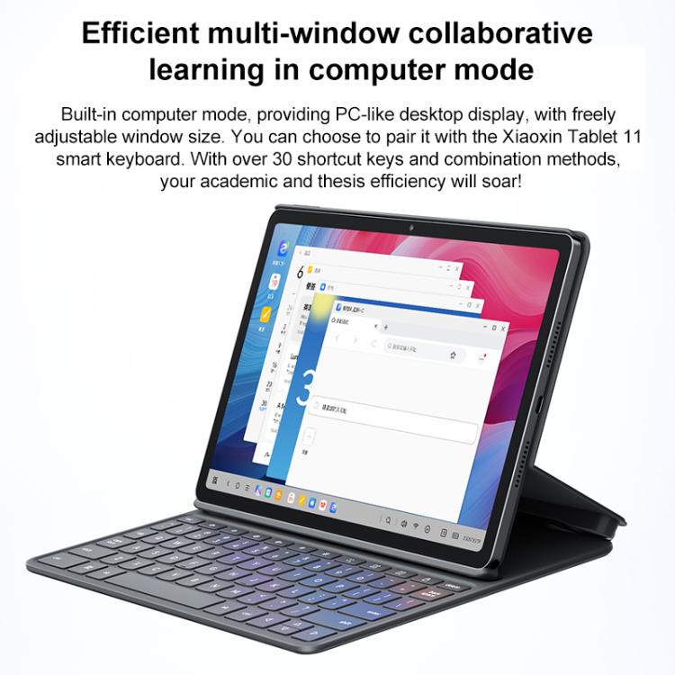 Lenovo Xiaoxin Pad 11 inch 2025 5G Tablet, 8GB+256GB, Android 15, MediaTek Dimensity 6300 Octa Core,US Plug, 8GB+256GB 5G