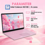 GXMO T152J 15.6 inch Laptop, 16GB+512GB, Windows 11 Pro Intel Celeron N5100 Quad Core, Support Fingerprint Unlock, UK Plug, 16GB+512GB, UK Plug