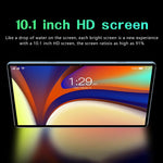 BDF P70 10.1 inch 4G LTE Tablet PC, 4GB+64GB, Android 10 MTK6750 Octa Core, Support Dual SIM, UK Plug, 6GB+128GB, UK Plug
