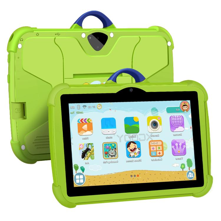BDF C8 7 inch WiFi Kids Tablet PC, 1GB+16GB, Android 8.1 MTK6735 Octa Core CPU, US Plug, 3GB+32GB