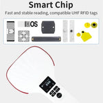 قارئ بلوتوث محمول يدوي بتقنية RFID UHF لمسافة طويلة، الطراز: قياسي، قياسي، قابس الاتحاد الأوروبي، قياسي، قابس الولايات المتحدة، قياسي، قابس المملكة المتحدة