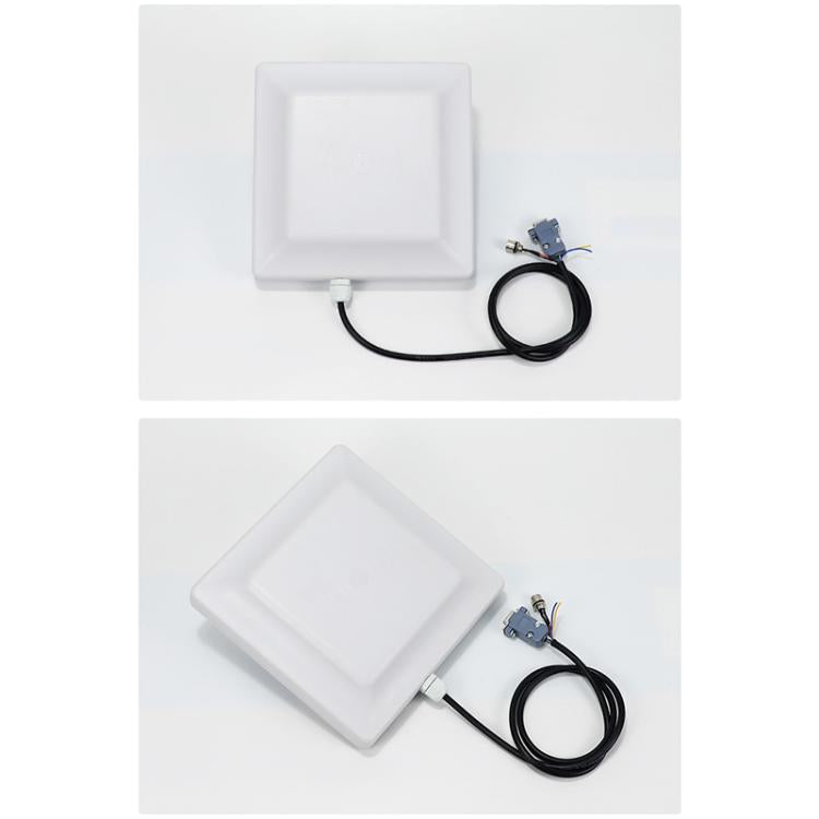 UHF Electronic Tag Identification RFID Reader / Writer 7dbi Antenna Integrated Reader, Style: USB Virtual Port, USB Virtual Port