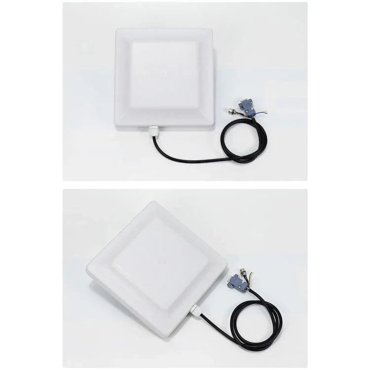 UHF Electronic Tag Identification RFID Reader / Writer 7dbi Antenna Integrated Reader, Style: USB Virtual Port, USB Virtual Port