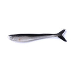 HENGJIA SO101 10 PCS 8cm/2.4g Loach Soft Bait Two-color Small Fish Road Soft Fishing Lure for Sea Fishing