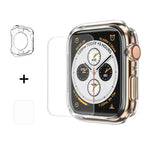 ENKAY Hat-Prince 2 in 1 TPU Semi-clad Case + 3D Full Screen PET Curved Heat Bending Film for Apple Watch Series 6 / 5 / 4 / SE 3 / SE 2 / SE 1 40mm, F Apple Watch Series 6 / 5 / 4 / SE 3 / SE 2 / SE 1 40mm