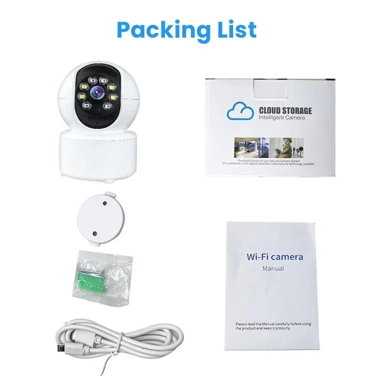 A10 Mini 360 PTZ WiFi Surveillance Camera Smart Home IP Camera Night Vision Baby Monitor - Trustpick