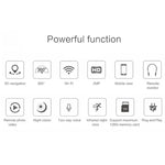 Anpwoo Hercules GM8135+SC2145 1080P HD WiFi IP Camera, Support Motion Detection & Infrared Night Vision & TF Card(Max 128GB) - Trustpick