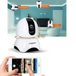 Anpwoo - YT003 2.0 Mega 3.6mm Lens Wide Angle 1080P Smart WIFI Monitor Camera , Support Night Vision & TF Card Expansion Storage, EU Plug - Trustpick