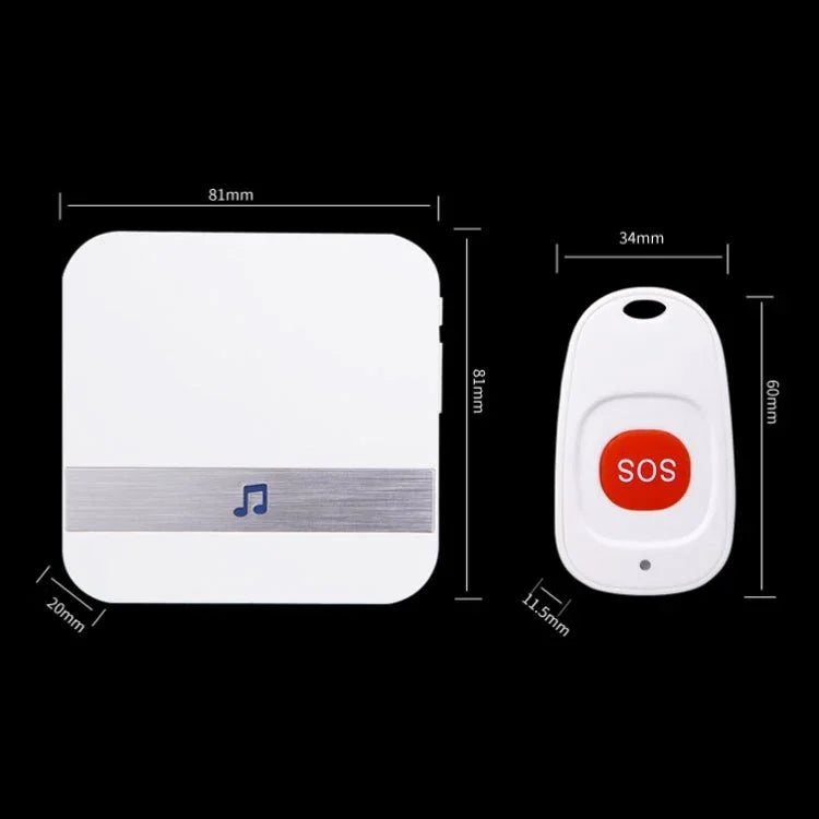 CACAZI C1 Smart Home Wireless Remote Control Doorbell - Trustpick