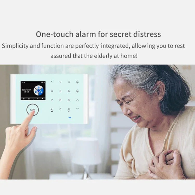 CS118 WIFI+GSM Tuya Smart Voice Alarm System Supports Amazon Alexa/ Google Assistant - Trustpick