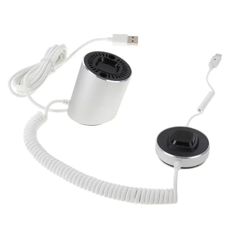 Cylindrical Display Stand Digital Security System Burglar Alarm / Anti - theft Alarm with Password Remote Control for iPhone & iPod & iPad with 8 Pin Port - Trustpick