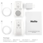 DBM - 8 Wireless Audio Two - way Talk Back Baby Monitor, Intercom Sound Alert for Infant - Trustpick