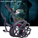 Dog Muzzle Prevent Biting Chewing and Barking Allows Drinking and Panting, Size: 6.8*6.3*7.8cm - Trustpick