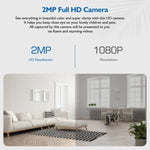 DP17 2.0 Million Pixels Single Light Source Smart Dual - band WiFi 1080P HD Outdoor Network Light Bulb Camera, Support Infrared Night Vision & Two - way Audio & Motion Detection & TF Card - Trustpick