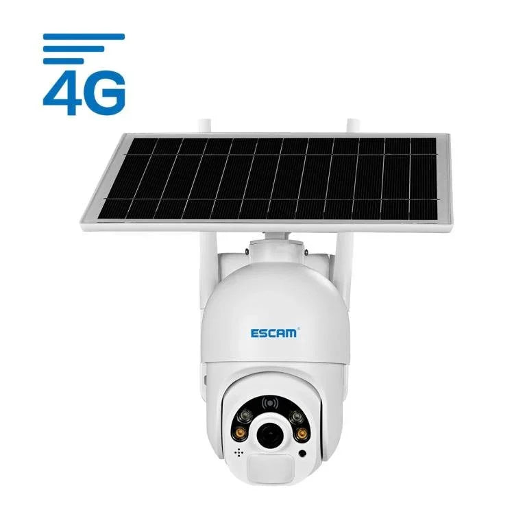 ESCAM QF450 HD 1080P 4G EU Version Solar Powered IP Camera with 32G Memory, Support Two - way Audio & PIR Motion Detection & Night Vision & TF Card - Trustpick