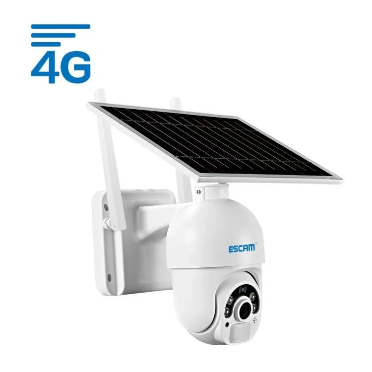 ESCAM QF450 HD 1080P 4G EU Version Solar Powered IP Camera without Memory, Support Two - way Audio & PIR Motion Detection & Night Vision & TF Card - Trustpick