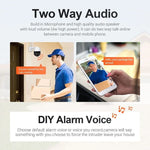 ESCAM QF518 5MP Smart WiFi IP Camera, Support AI Humanoid Detection / Auto Tracking / Dual Light Night Vision / Cloud Storage / Two Way Audio / TF Card - Trustpick