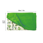 Gecko Lizard Reptile Sleeping Bag With Pillow Hamster Pet Sleeping Bag - Trustpick