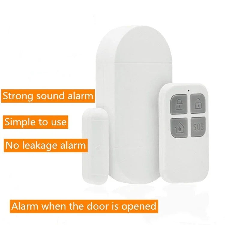 Household Door And Window Anti - theft Alarm Remote Control Wireless Door Magnetic Alarm - Trustpick