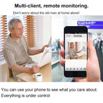 J - 01100 1.0MP Smart Wireless Wifi IP Camera, Support Motion Detection & Infrared Night Vision & TF Card(64GB Max) - Trustpick