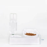 Pet Bowl Anti - tipping Automatic Drinking Water Feeding Bowl - Trustpick