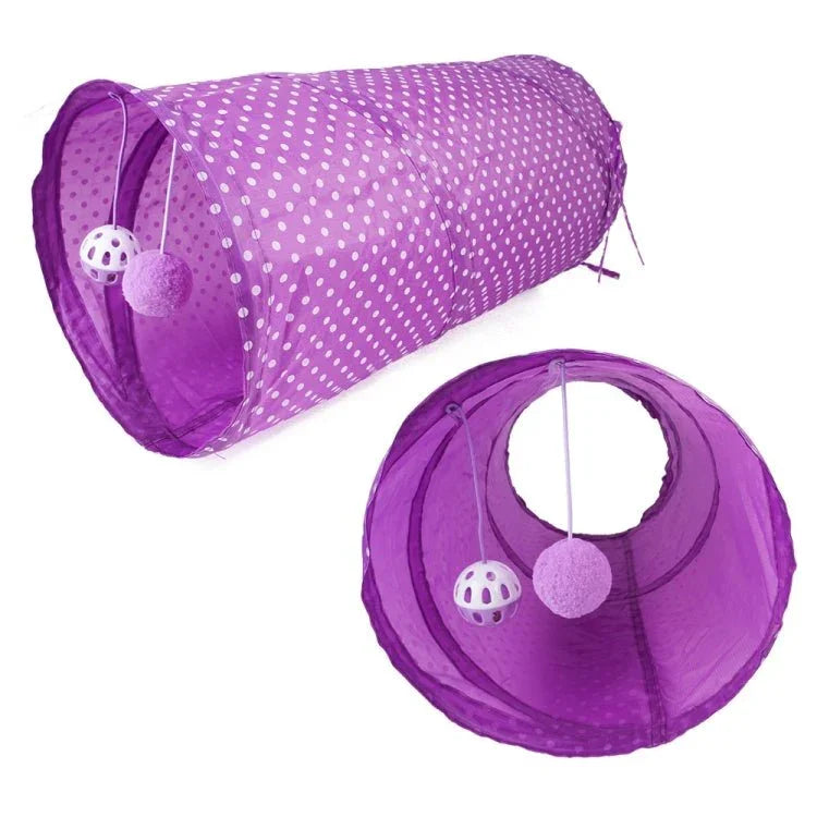 Pet Cat Toy Feather Mouse Funny Cat Channel Sisal Ball Molar Toys - Trustpick