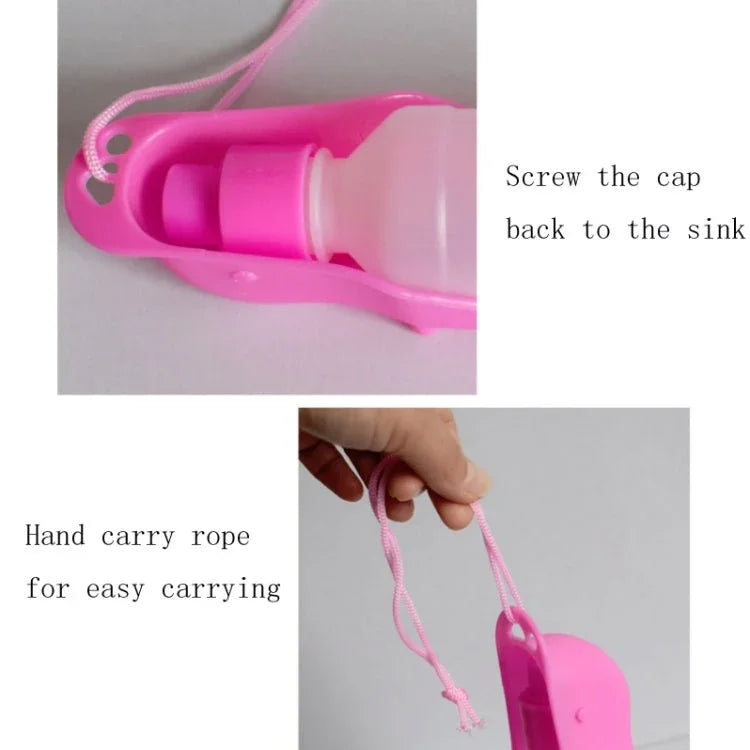 Pet Drinking Fountains Drinking Cups Automatic Water Feeders, Random Color Delivery - Trustpick