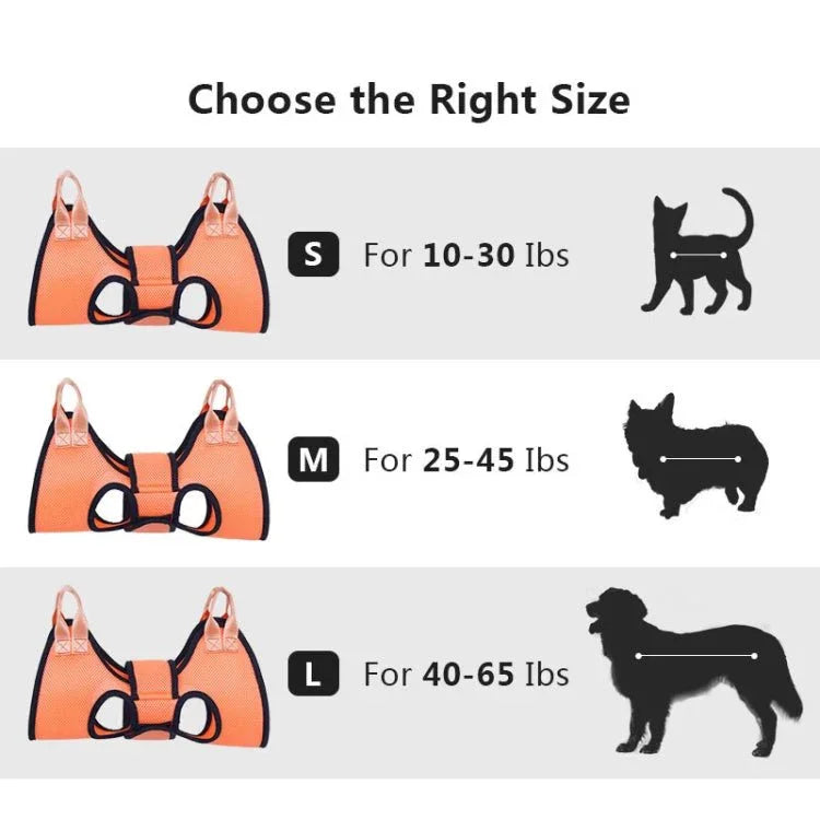 Pet Grooming Hammock Cats Dog Clipping Nail Holder Hanger Type Feeding Anti - Scratch Artifacts - Trustpick