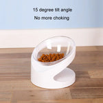 Pet Inclined Bowl Cervical Vertebra Protection Cat Food Bowl - Trustpick
