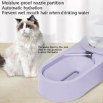 Pet Supplies Dog Cat Food Bowl Folding Rotating Double Bowl - Trustpick