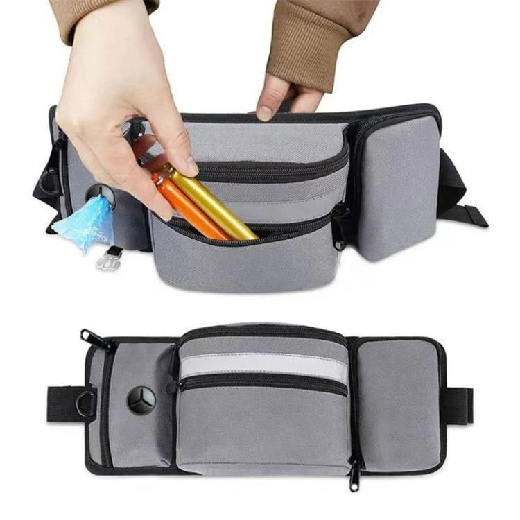 Pet Training Waist Pack Outdoor Fitness Dog Walking Bag - Trustpick