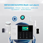 PG - 105 - GSM GSM/GPRS + WiFi Intelligent Alarm System with Touch Keypad & LCD Screen & RFID Function, EU Version - Trustpick