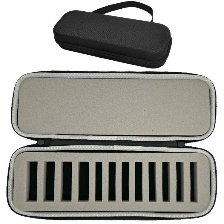 Portable Hair Beauty Grooming Trimmer Replacement Blade Hard Storage Box with 12 Built - in Blade Storage Racks - Trustpick