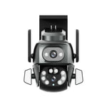 Q821 4MP Binocular Zoom Dual Light Source Outdoor IP67 Waterproof WiFi Camera - Trustpick