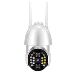 QX33 1080P Panoramic PTZ 360 Degree Rotating WIFI Camera, Support Day and Night Full Color & Two - way Voice Intercom & Motion Detection Alarm & Video Playback & 64GB TF Card, AU Plug - Trustpick