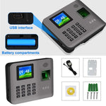Realand AL321 Fingerprint Time Attendance with 2.4 inch Color Screen & ID Card Function - Trustpick