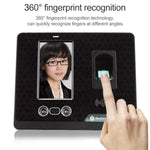Realand G505 4.3 inch Color TFT Touch Screen Face Fingerprint WiFi Remote Time Attendance Machine - Trustpick