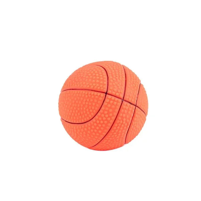 Rubber Squeak Toy for Dog Screaming Chicken Chew Bone Squeaky Ball Dog Toys Tooth Grinding, Random Color Delivery - Trustpick
