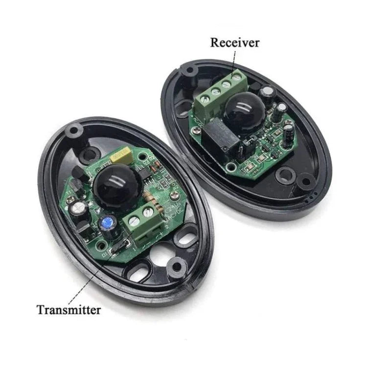 Single Beam Infrared Radiation Detector Automatic Door Light Sensor Burglar Alarm Infrared Alarm Detector - Trustpick