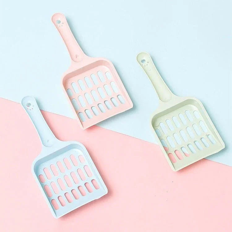 Small Size Cat Litter Shovel Hollow Tofu Cat Litter Cleaning Tool 19cm - Trustpick