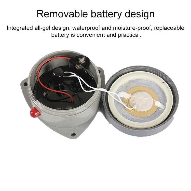 Sound and Light Prompt Alarm Water Leakage and Overflow Waterproof Detector - Trustpick