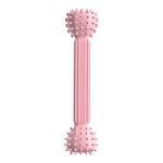 TPR Teething Stick Dog Toy Barbell Shape Pet Chewing Teeth Cleaning Stick - Trustpick